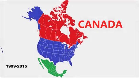 The New Future Map Of North America Youtube