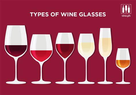 What S In A Glass Different Types Of Wine Glasses Vino Ph