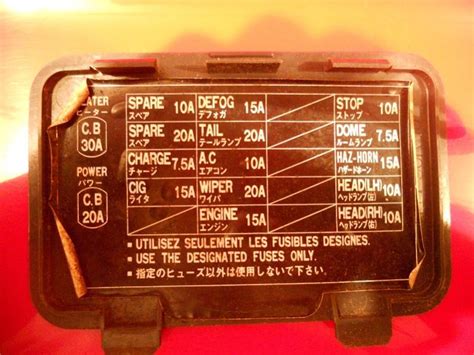 2016 mack cxu613 fuse panel diagram. Fuse Panel cover | IH8MUD Forum