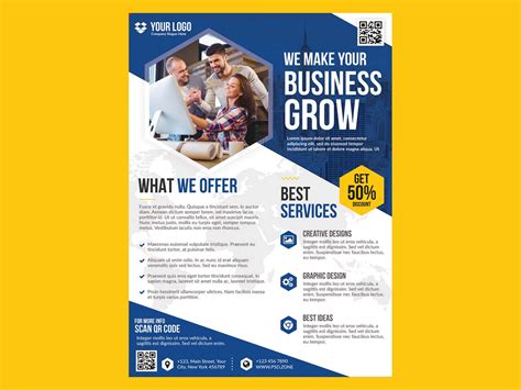 Free Business Flyer Template Psd