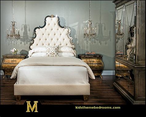 This glamorous bedroom has belle maison: Decorating theme bedrooms - Maries Manor: vintage glam