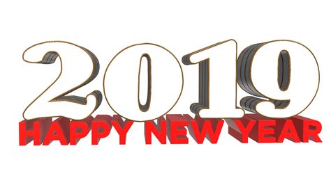 Happy New Year 3d Transparent Images Png Free Downloads Mtc Tutorials