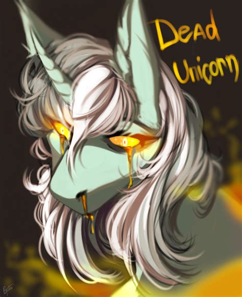 Lyra Dead Unicorn By Nosog Art On Deviantart