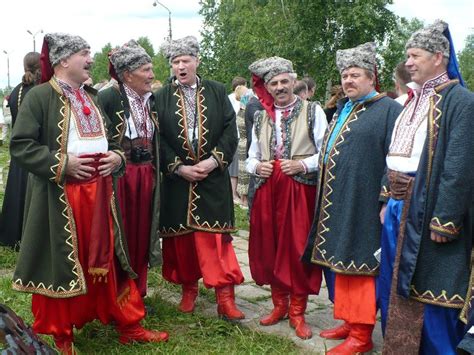 Local Style Traditional Costume Of Ukraine