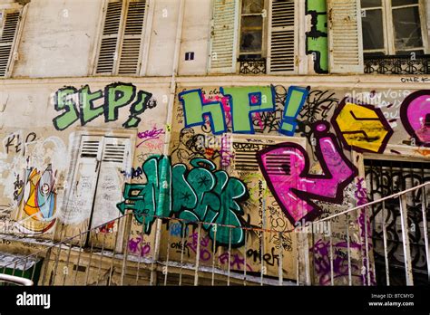 Building Graffiti Paris High Resolution Stock Photography And Images