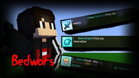 Los Mejores Texturepacks Para Bedwars 2 Samuelmc Youtube