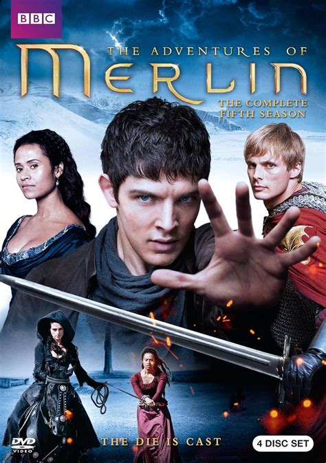 Merlin The Complete Fifth Season 4pc Ws Box Dvd Region 1