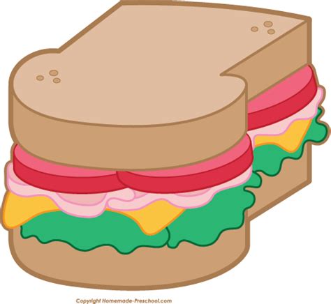 Sandwich clip art free clipart images 3 - Cliparting.com