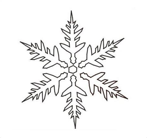 I will show in the video tutorial how to make paper snowflakes easy. 13+ Snowflake Stencil Templates - Free Printable Sample, Example Format Download! | Free ...