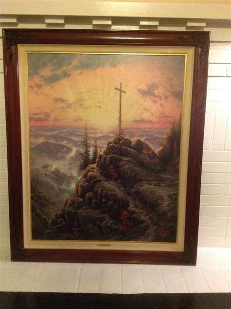 Sunrise Thomas Kinkade Limited Edition Gallery Proof First Run March 2000 Numbered 111 Of