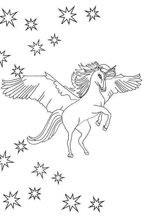 Pegasus Coloring Page For Kids Free Pegasus Printable Coloring Pages