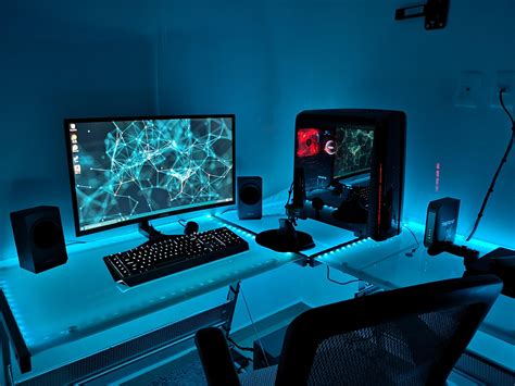 Purple And Cyan Gaming Setup Start Or Complete Your Collection