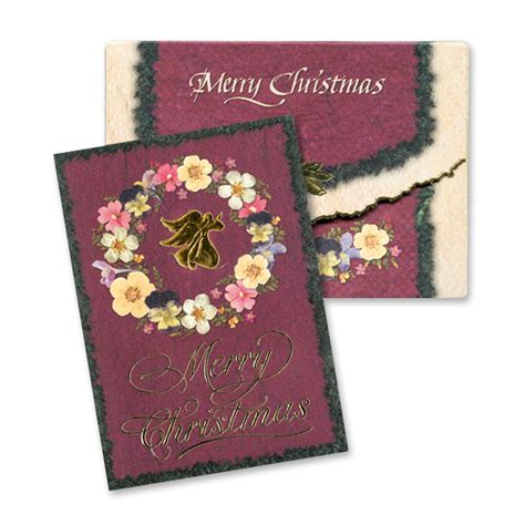 Merry Christmas Cards Creative Graphics Floral Ts