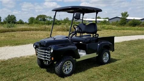 Old Truck Fully Customized Gas Golf Cart Fully Reconditioned For Sale