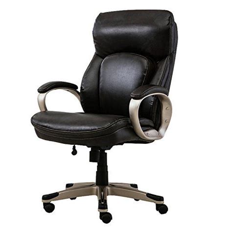 With office chairs being made so cheaply, the wheel on my chair purchased in october (just 2 months ago) broke through the plastic. Halter HAL-002 Executive Bonded Leather Office Chair, Home ...