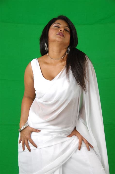 Actress Swathika Hot Photos In White Saree Photos Funrahi