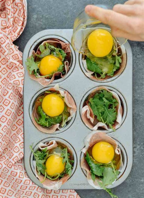 Keto Prosciutto Egg Cups Egg Yolk Recipes Egg Cups Recipe Healthy Egg Recipes Egg Salad