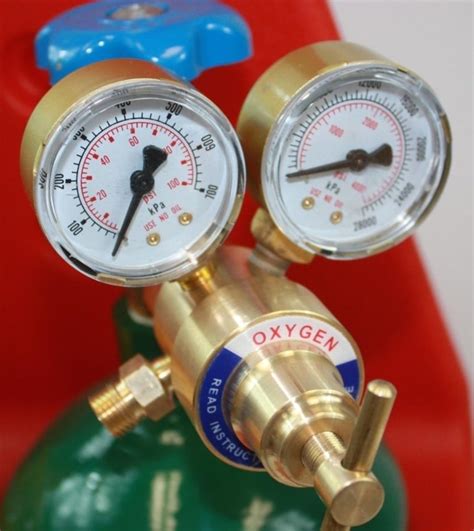 Complete Oxygen Acetylene Oxy Welding Cutting Weld Torch Regulator