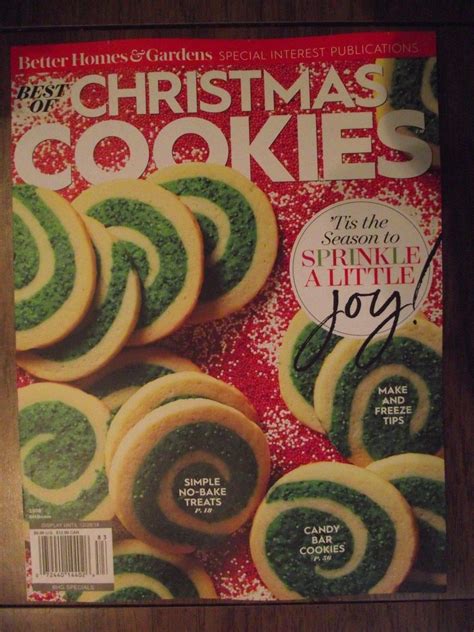 By better homes and gardens (author). Better Homes And Gardens Christmas Cookies Recipes ...