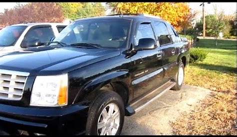 2002 Cadillac Escalade EXT Start Up, Engine & Review - YouTube