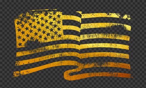 Check spelling or type a new query. Gold Waving American Flag Grunge Stamp Texture | Citypng
