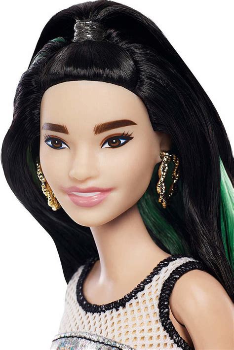 Mattel Barbie Fashionistas Doll Tall With Black Hair Skroutzgr