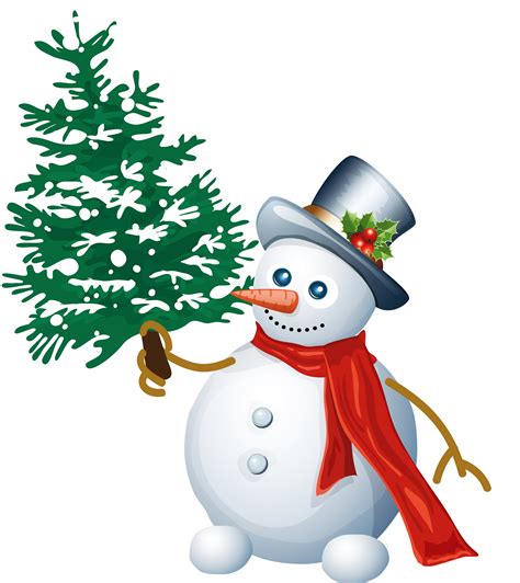 Download Snowman Claus Tree Santa With Christmas Hq Png Image Freepngimg