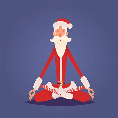 680 Yoga Christmas Illustrations Royalty Free Vector Graphics And Clip