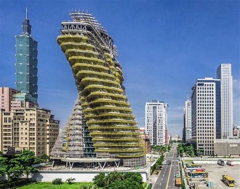 Agora Garden Tower In Taipei Taiwan Fasci Garden