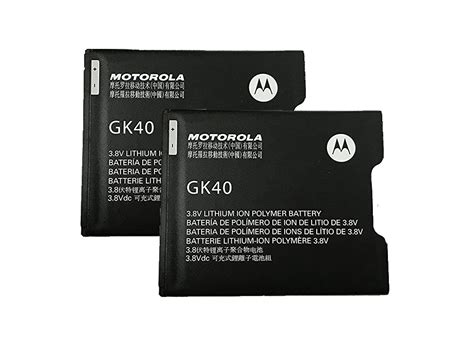 Genuine Motorola Battery 2x Gk40 Snn5976a 2685mah For Moto G4 Play