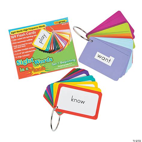 Check spelling or type a new query. Edupress® Sight Word in a Flash™ Cards Grades K-1 - Discontinued