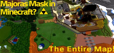 The Legend Of Zelda Majoras Mask Minecraft Pe Maps