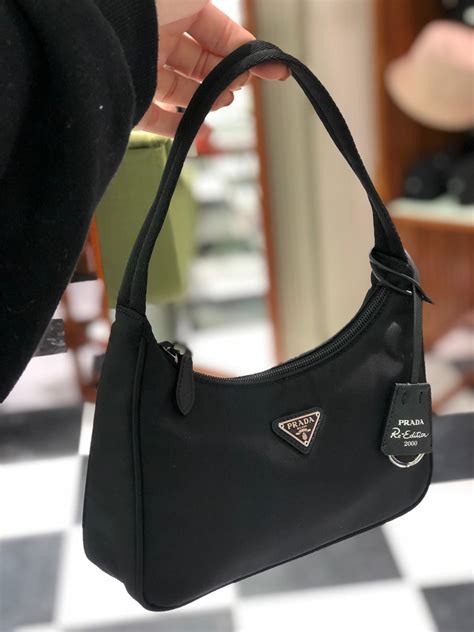 Prada Re Edition 2000 Nylon Mini Bag Black The Luxury Shopper