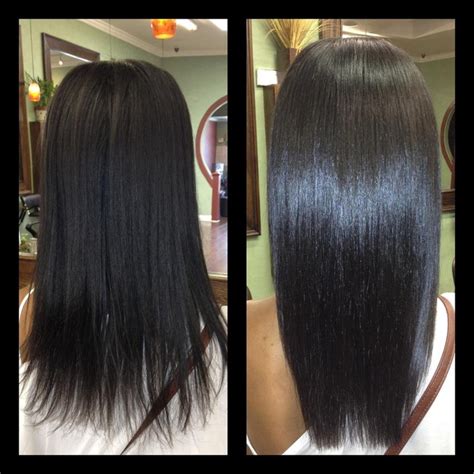 Before And After Dry Damaged Hair To Healthy And Split End Free