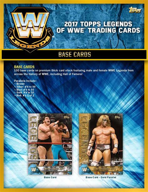 2017 Topps Wwe Legends Trading Cards Delivers Only The Best