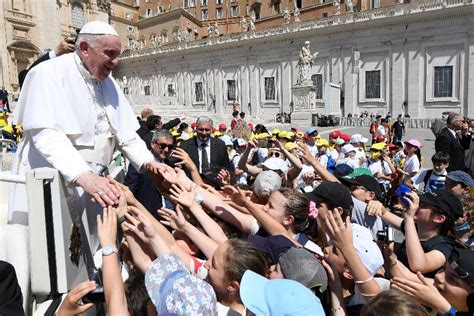 Pope Francis At The General Audience Old Age Is A Time To Rediscover