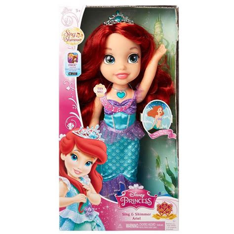 Disney Princess Sing And Shimmer Toddler Doll Ariel Играландия