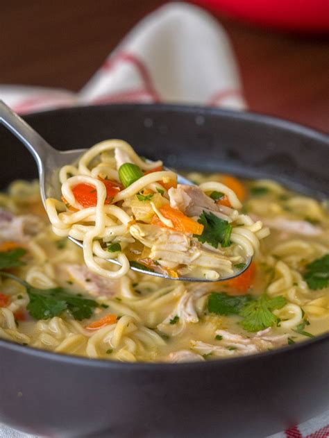 Asian Chicken Noodle Soup Recipe Asian Chicken Noodle Soup Chicken Noodle Soup Easy Asian Soup