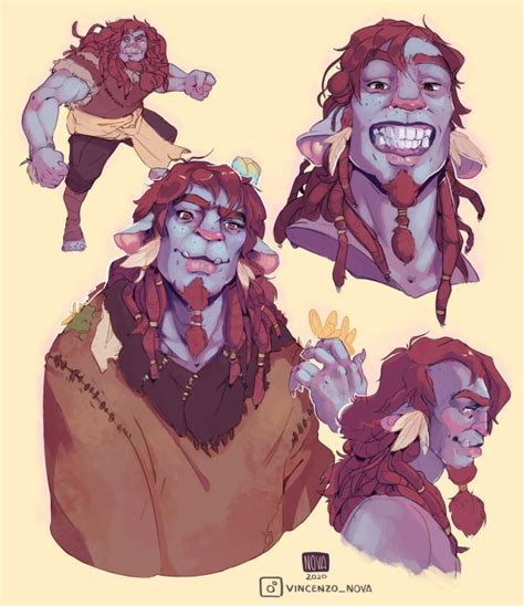 Master Firbolg From The New Arc D Vince Marcellino Art Dungeons