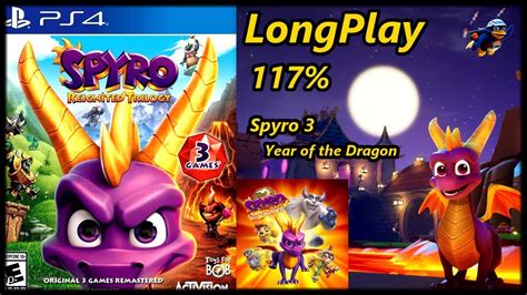 spyro reignited trilogy spyro 3 year of the dragon longplay 117 walkthrough no commentary