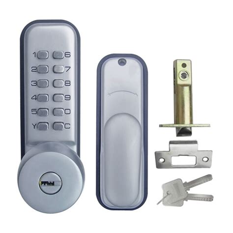 Digital Machinery Keypad Password Mechanical Code Door Lock Stainless