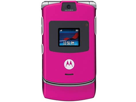 Motorola Razr V3 Pink Cnet