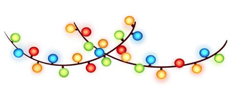 Vector Christmas Lights Png Image Png All Png All