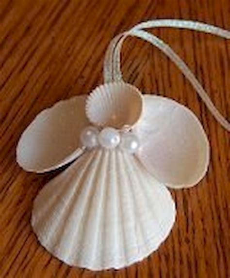 22 Easy Diy Glitter Shell Crafts Ideas Seashell Christmas Ornaments