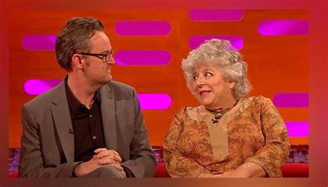 Miriam Margolyes Regrets Over Matthew Perry Comment On Graham Norton