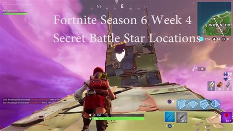 Fortnite Season 6 Week 4 Secret Banner Location Youtube