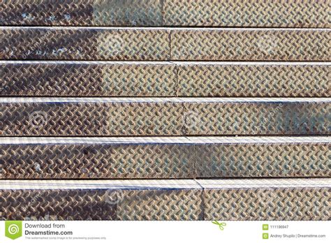 Metal Ladder As Background Stock Image Image Of Backstairs 111196947