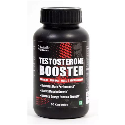 Healthvit Fitness Testosterone Booster 60caps Buy On Healthmug