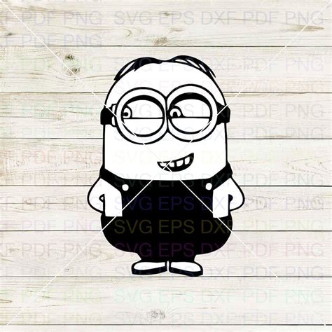 Minions Svg Dxf Eps Pdf Png Cricut Cutting File Vector Etsy