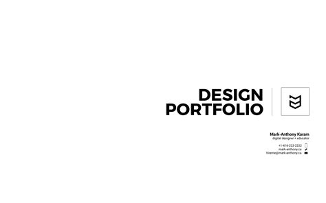 Create A Pdf Portfolio Using Adobe Illustrator Mark Anthonyca